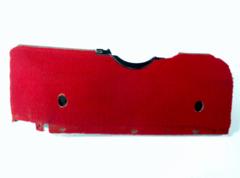 84-89 Corvette C4 Lower Dash Panel LH Red 14047481